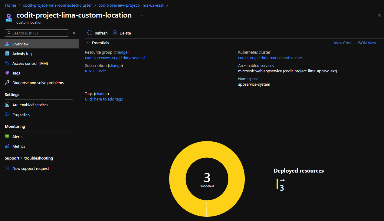 Running Azure PaaS anywhere using Azure application services with Azure Arc